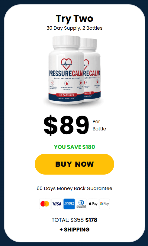 pressurecalmx 2 bottles price